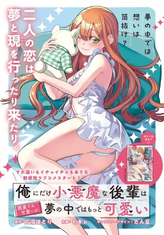 俺にだけ小悪魔な後輩は現実でも可愛いが、夢の中ではもっと可愛い