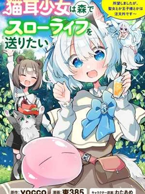 猫耳少女は森でスローライフを送りたい ~もふもふは所望しましたが、聖女とか王子様とかは注文外です~